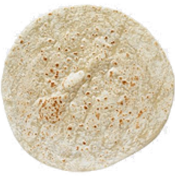 white flower tortilla