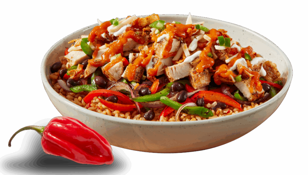 Ghost pepper bowl