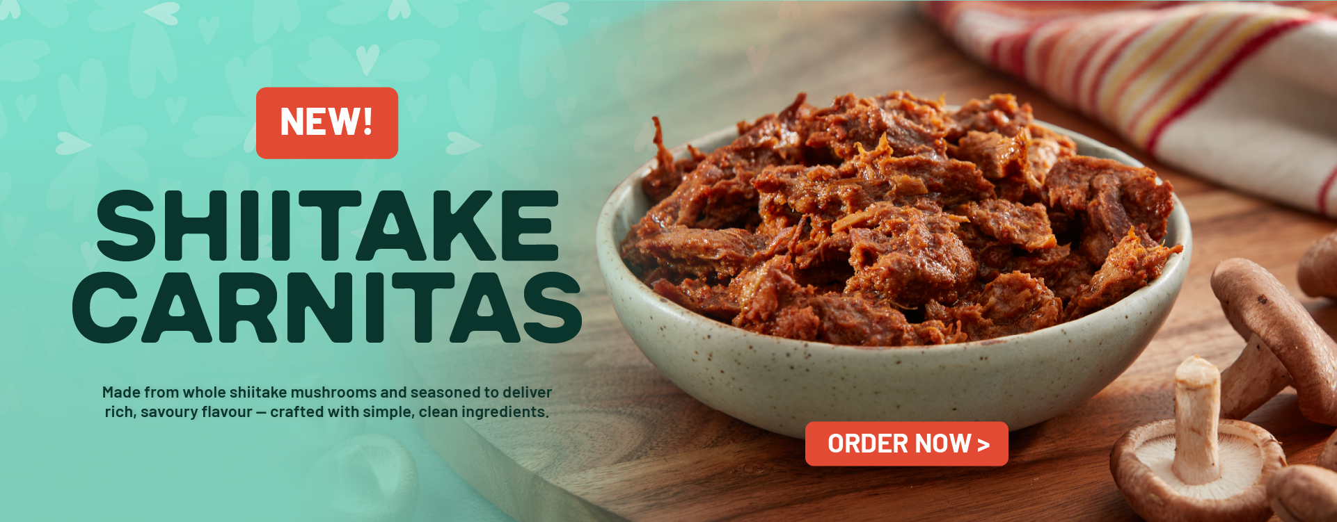 shiitake carnitas