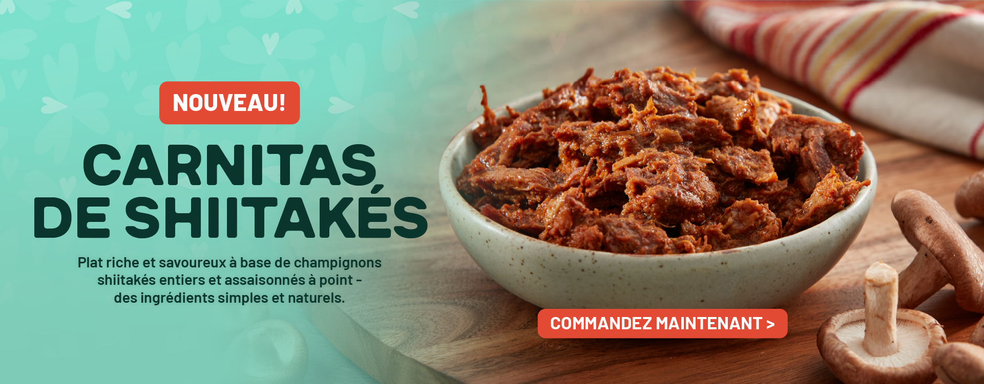 CARNITAS, DE SHIITAKES