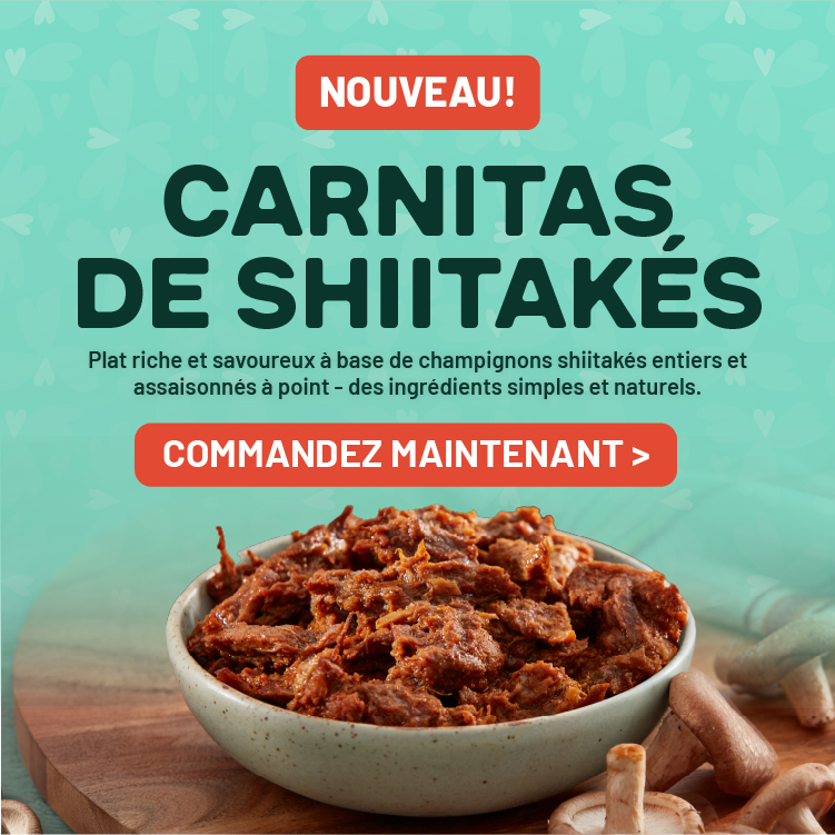 carnitas, de shiitakes